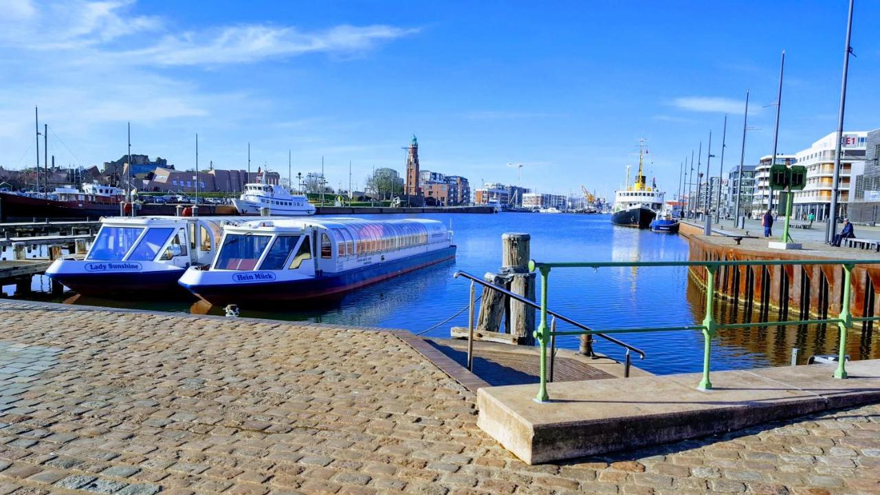 "Lilie" In Geestland-Langen, Ideal Fuer Familien & Homeoffice - Wlan & Parkplatz - 3 Zimmer, Balkon - Nahe Bremerhaven 外观 照片