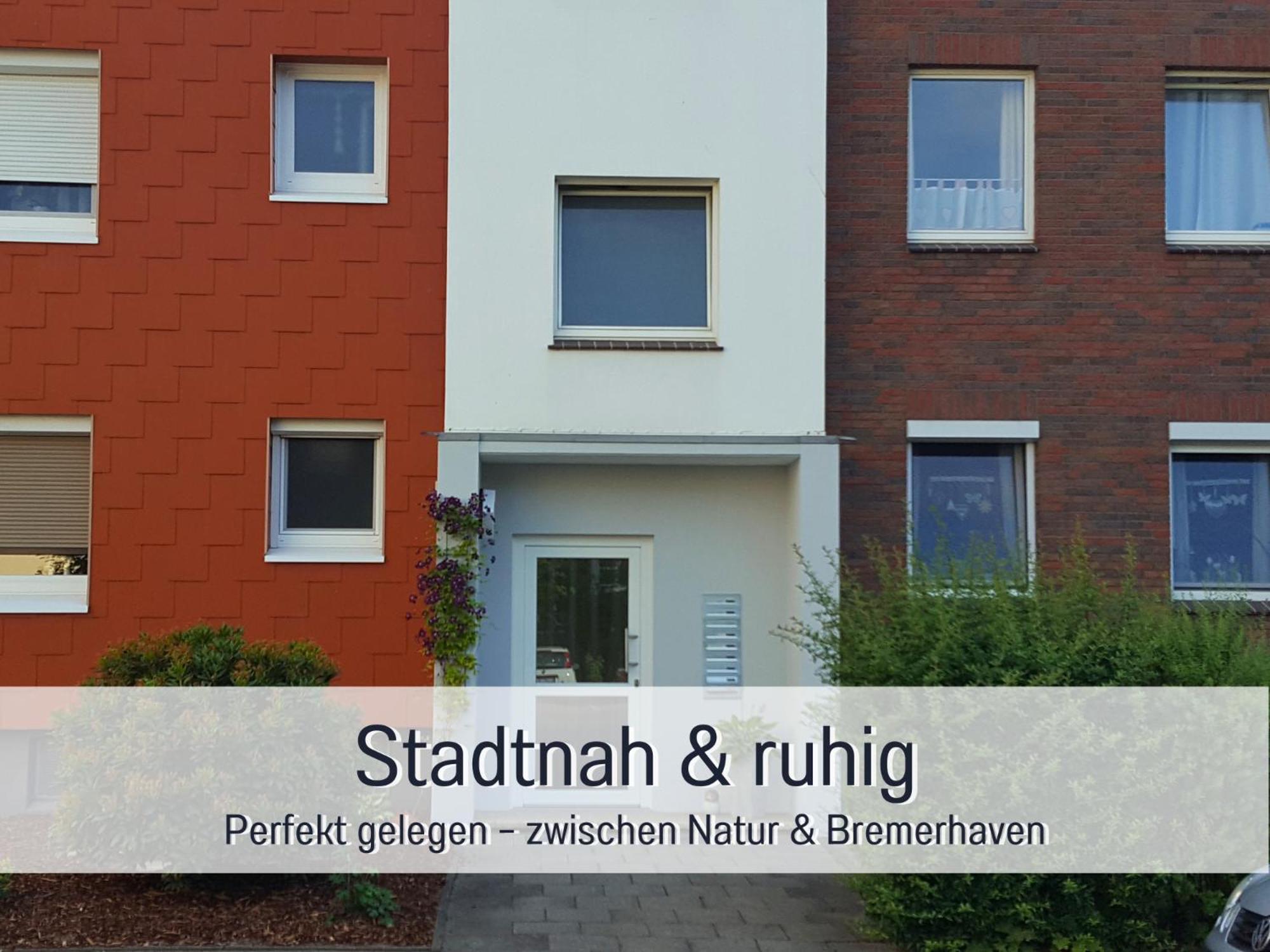 "Lilie" In Geestland-Langen, Ideal Fuer Familien & Homeoffice - Wlan & Parkplatz - 3 Zimmer, Balkon - Nahe Bremerhaven 外观 照片