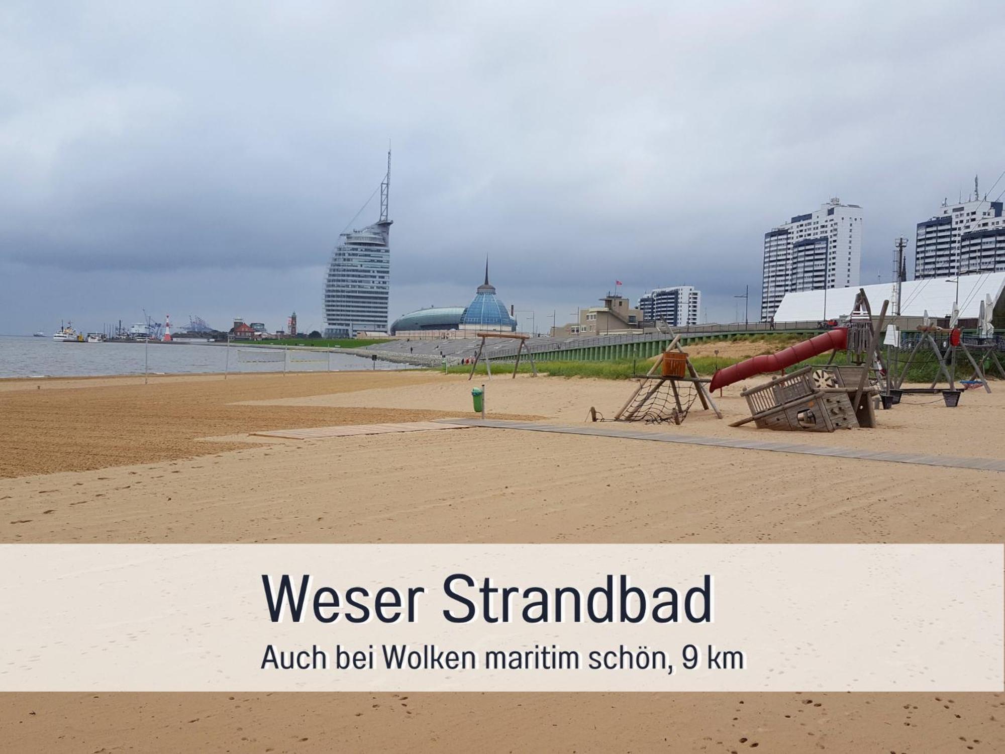 "Lilie" In Geestland-Langen, Ideal Fuer Familien & Homeoffice - Wlan & Parkplatz - 3 Zimmer, Balkon - Nahe Bremerhaven 外观 照片