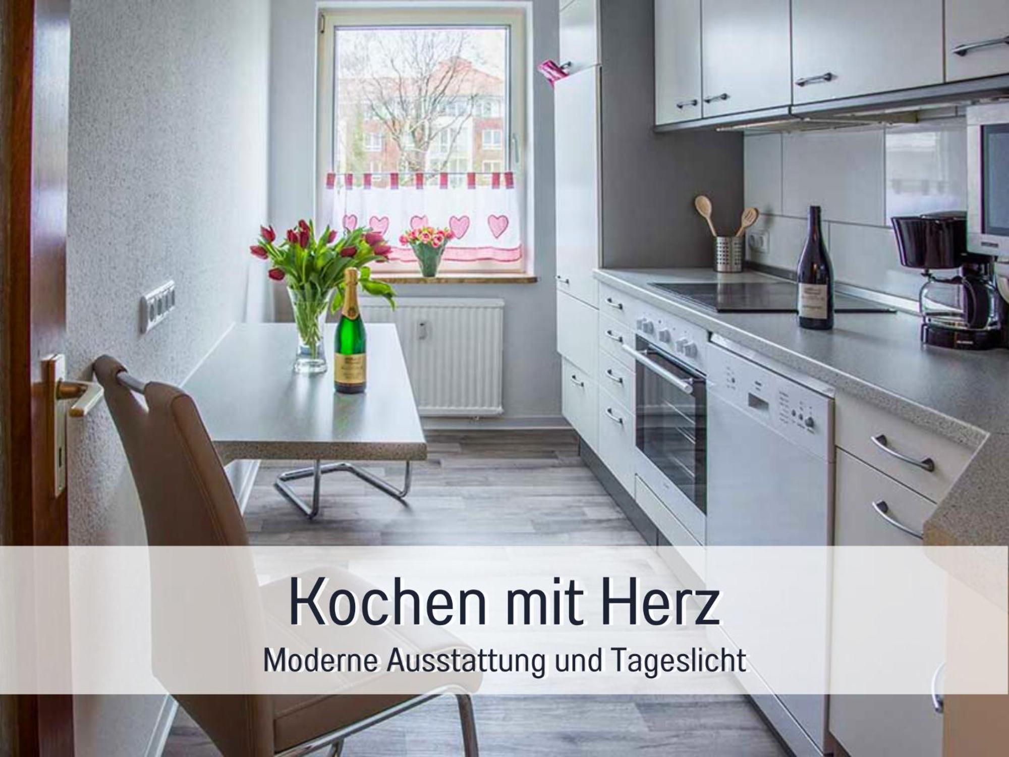 "Lilie" In Geestland-Langen, Ideal Fuer Familien & Homeoffice - Wlan & Parkplatz - 3 Zimmer, Balkon - Nahe Bremerhaven 外观 照片